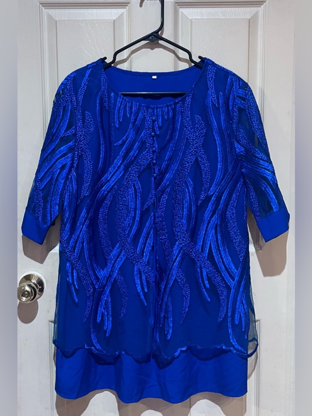 Embellished Women's Tunic Top, Size 1X